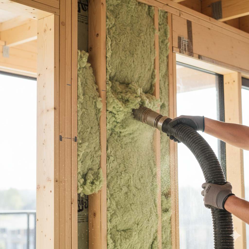 Home insulation installation