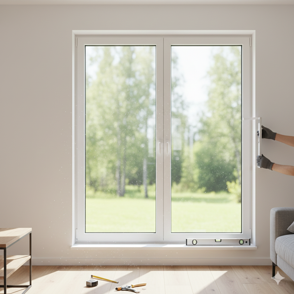 Energy efficient window installation